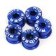 TQXG-5 Chainring Screw for Single ブルー 147-05102
