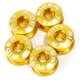 TQXG-5 Chainring Screw for Single ゴールド 147-05103