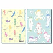おそ松さん クリアファイル3ポケット [パステル2]
