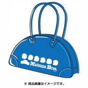 エナメルボストンバッグ おそ松さん カラ松 ブルー [キャラクターグッズ]
