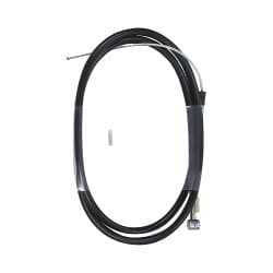 ブレーキワイヤー ライナー入 アウタ 65cm 前用 ブラック 11883