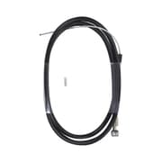 ブレーキワイヤー ライナー入 アウタ 65cm 前用 ブラック 11883