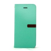 I6S06-15D634-12 [Diary Two tone for iPhone 6/iPhone 6s Green-Dark Brown]