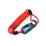 大型カラビナロック CYCLE GEAR 120cm レッド 84832