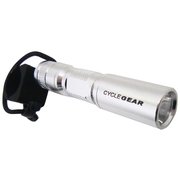 アルミボディ LEDライト CYCLE GEAR 0.5W シルバー 84511