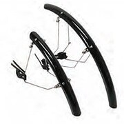フェンダー フロント リアセット 700C用 CYCLE GEAR ブラック 84350