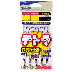 33081 [テトラ穴釣仕掛 8-6号 20cm]