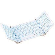 3E-BKY1-WH [Bluetooth 3つ折りキーボード ホワイト ケース付属]