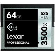 レキサープロフェッシナル 3500x CFast2.0カード 64GB LC64GCRBJP3500