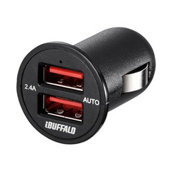 ヨドバシ Com バッファロー Buffalo Bsmps2401p2bk Ac Usb シガーソケット用 Usb急速充電器 Auto Power Select機能搭載 2ポートタイプ 2 4a ブラック 通販 全品無料配達