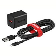 USB急速充電器 Lightningケーブル付属 AUTO POWER SELECT機能搭載 2.4A 2.0m ブラック BSMPA2404LC2BK