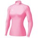 52JJ4C0165 [バイオギアドライアクセルUV ハイネック長袖 レディース Lサイズ ピンク]