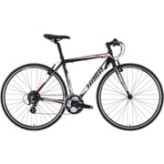 クロスバイク 700×28C 外装24段変速 HASA RX-7 CROSS SHIMANO ALTUS 500 ブラック レッド