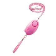 LED点滅＆ライト付非常用ブザー ピンク 703520