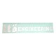 ステッカー Ito ENGINEERING 20cm シルバー
