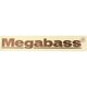 ステッカー Megabass 20cm コパー
