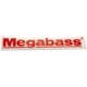 ステッカー Megabass 40cm レッド