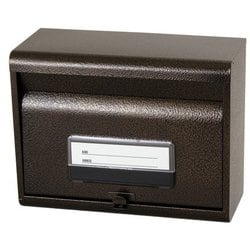 郵政型ポスト エンボスブラウン SGE-80