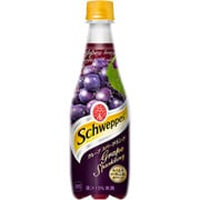 シュエップス グレープスパークリング PET410ml×24本 [炭酸飲料水]