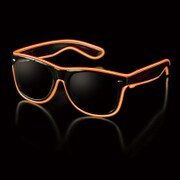 ワイヤレス EL Ray シングルタイプ ブラックレンズ OR [パーティーグッズ]