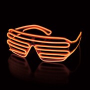 ワイヤレス EL Ray シェードタイプ ブラック OR [パーティーグッズ]
