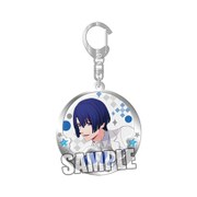 グラスアートキーホルダー うたの☆プリンスさまっ♪ ホワイトスーツVer. 聖川真斗 [キャラクターグッズ]