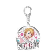 グラスアートキーホルダー うたの☆プリンスさまっ♪ ホワイトスーツVer. 来栖 翔 [キャラクターグッズ]