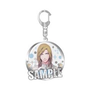 グラスアートキーホルダー うたの☆プリンスさまっ♪ ホワイトスーツVer. カミュ [キャラクターグッズ]