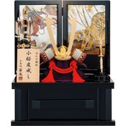兜・収納飾り 小桜皮威金仕立 12号