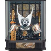 着用貫前ブロンズ兜ケース （六角） 25号