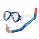 Kids Dual Lens combo15KD16-1(14809CMB) BLU [水中メガネ マスク シュノーケル キッズ ブルー 対象年齢：4歳～]