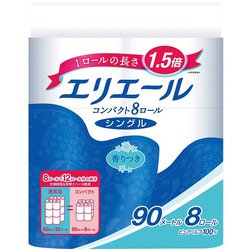 ヨドバシ Com 大王製紙 Daio Paper エリエール エリエール トイレットペーパー コンパクト 8ロール シングル 通販 全品無料配達