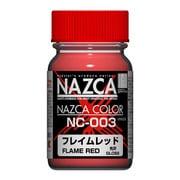 NC-003 [塗料 NAZCAカラー 15ml フレイムレッド 光沢]