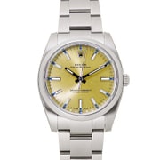 OYSTER PERPETUAL（オイスター パーペチュアル）シャンパン 自動巻き メンズ 並行輸入品 114200