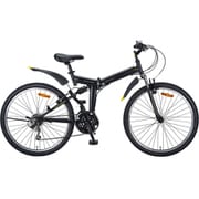折りたたみ自転車 マウンテンバイク ファルシオン FDB 26インチ 外装18段 マットブラック YG-0266