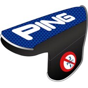 AM PUTTER COVER 16 BLACK/BLUE [AMヘッドカバー パター用]