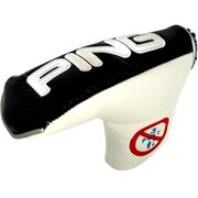 AM PUTTER COVER 16 WHITE/BLACK [AMヘッドカバー パター用]