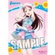B5クリア下敷き ラブライブ！サンシャイン！！ 桜内 梨子 [キャラクター文具]