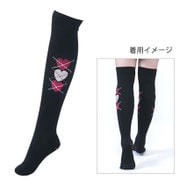 エクサニスタ [ゴルフソックス ニーハイソックス M-Lサイズ ハートアーガイル]
