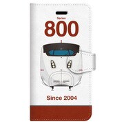 デザインNB JR九州新幹線800系0番台つばめ [iPhone 6/6s 用 手帳型ケース]