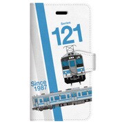 デザインNE JR四国121系四国色 [iPhone 6/6s 用 手帳型ケース]