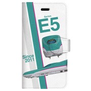 デザインNE JR東日本東北新幹線E5系 [iPhone 6/6s 用 手帳型ケース]