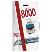 デザインNE JR四国8000系リニューアル [iPhone 6/6s 用 手帳型ケース]