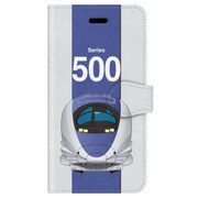 デザインND JR西日本東海道・山陽新幹線500系のぞみ [iPhone 6/6s 用 手帳型ケース]