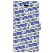 デザインNF JR西日本東海道・山陽新幹線500系のぞみ [iPhone 6/6s 用 手帳型ケース]