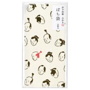 ふわり和紙 ぽち袋（チェキ） ちょんまげ 5枚入 FWP10042