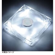 12cm-LED FAN SILVERSTONE WHITE SST-FN121-P-WL