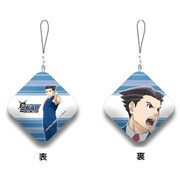 逆転裁判 ～その「真実」、異議あり！～ スマホざぶとんチャーム 成歩堂 龍一 [キャラクターグッズ]