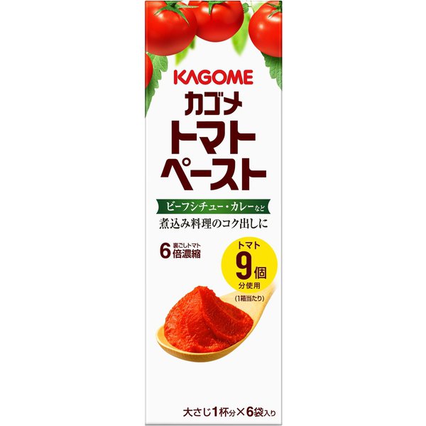 トマトペーストミニパック 18g×6 [おかず調味料 炒め用ソース]