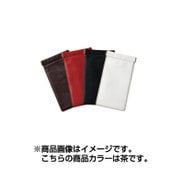 LFSP10チヤ [レザフェス スマートフォンポーチ 茶]